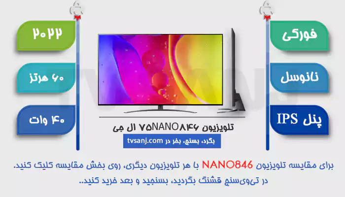 تلویزیون 75NANO84 الجی 