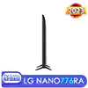 اندازه ضخامت تلویزیون نانوسل 65 اینچ الجی مدل NANO776RA 2023